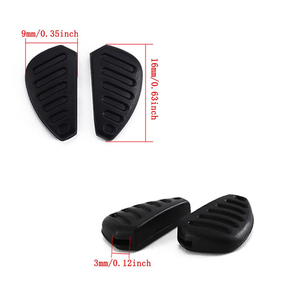 Nose pad dimensions 16mm x 9mm x 3mm
