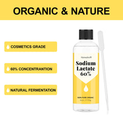 60% concentration liquid Sodium Lactate cosmetic grade