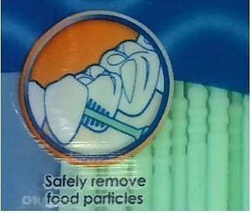 Interdental brush and floss pick combo for flexible deep clean