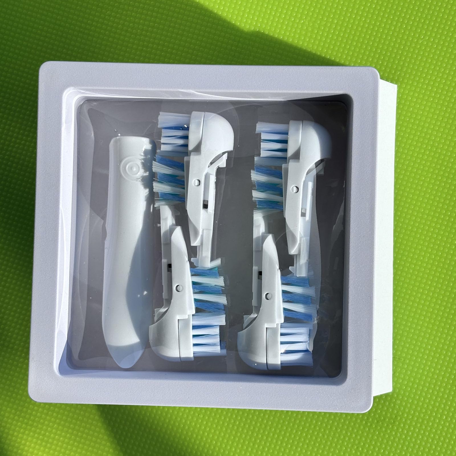 Soft multi-angle bristles for between-teeth cleaning