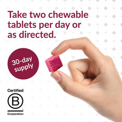 Close-up of soft chew designed for bariatric surgery patients