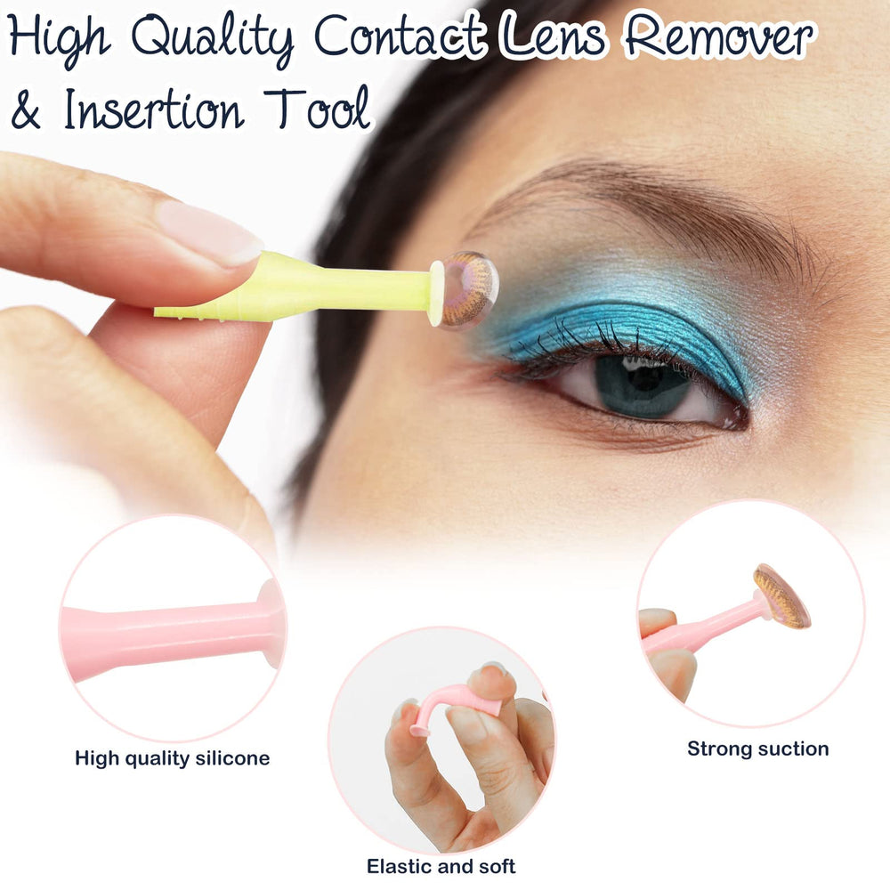Mini-size contact lens remover tool 1.69 x 0.55 inches
