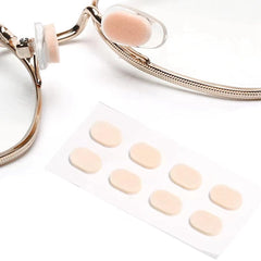 Close-up of soft foam nose pads in a pack