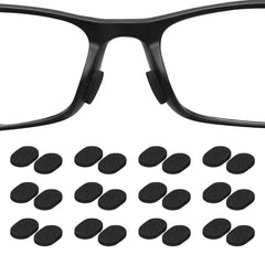 Close-up of soft foam nose pads for glasses