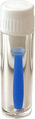 Soft silicone contact lens insertion tool with plunger