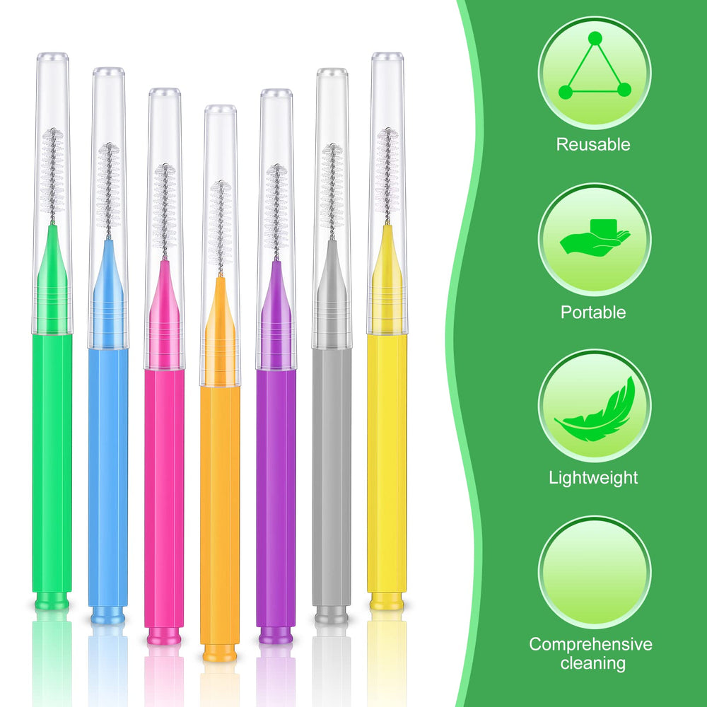 Soft silicone dental flossing heads for easy cleaning