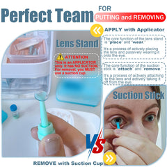 Soft silicone insertion cup for safe lens application