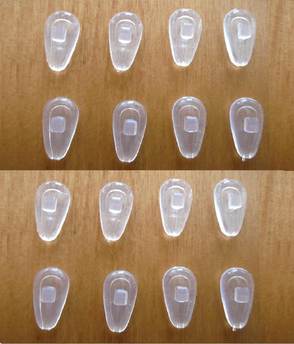 Soft silicone nose pad for glasses with air chamber cushion