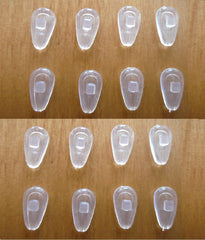 Soft silicone nose pad for glasses with air chamber cushion