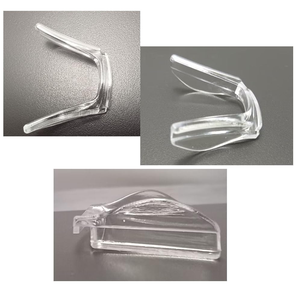 Non-slip, anti-yellow silicone nose pads for glasses