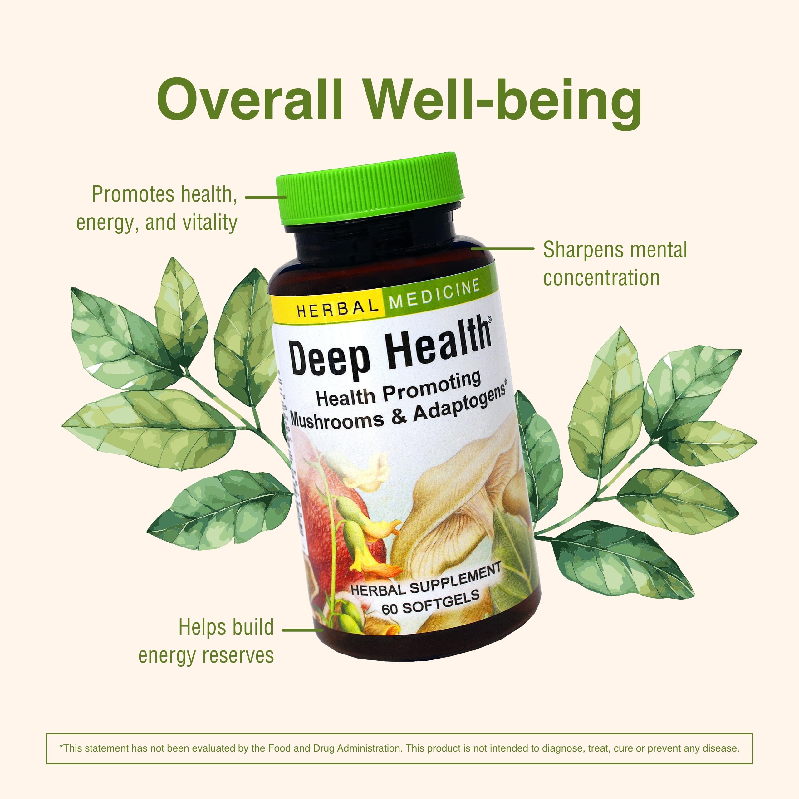 Close-up of Deep Health softgels