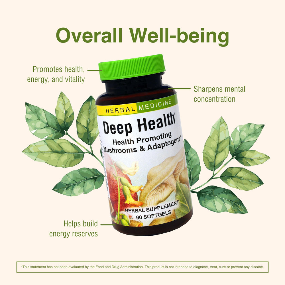 Close-up of Deep Health softgels