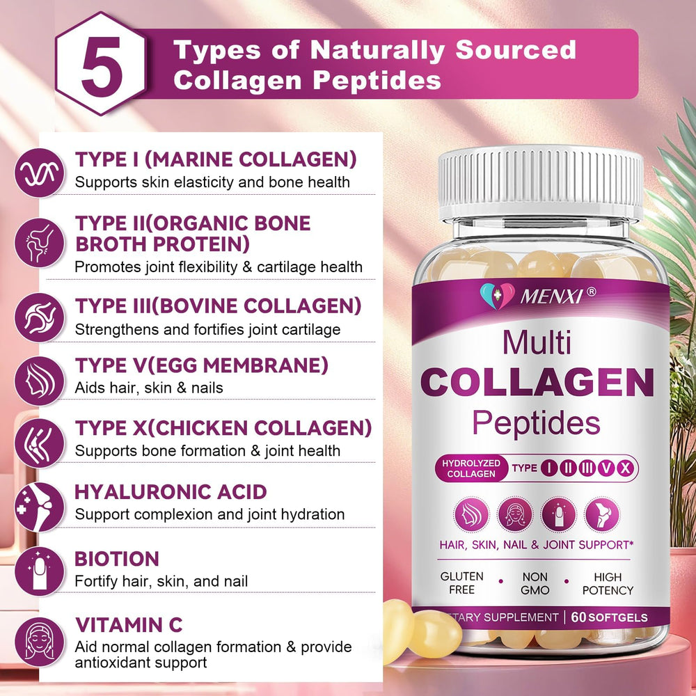 Close-up of softgel capsules used in the supplement.