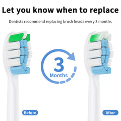 10x plaque removal with densely packed DuPont bristles