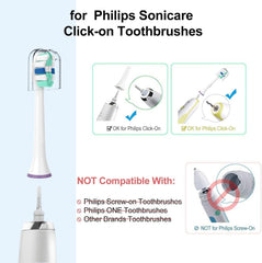 Fits Philips Sonicare 4100 and 6100 series with 8-pack option