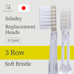 Soladey Ionic replacement brush head soft bristle - packaging close-up - 2 of 9