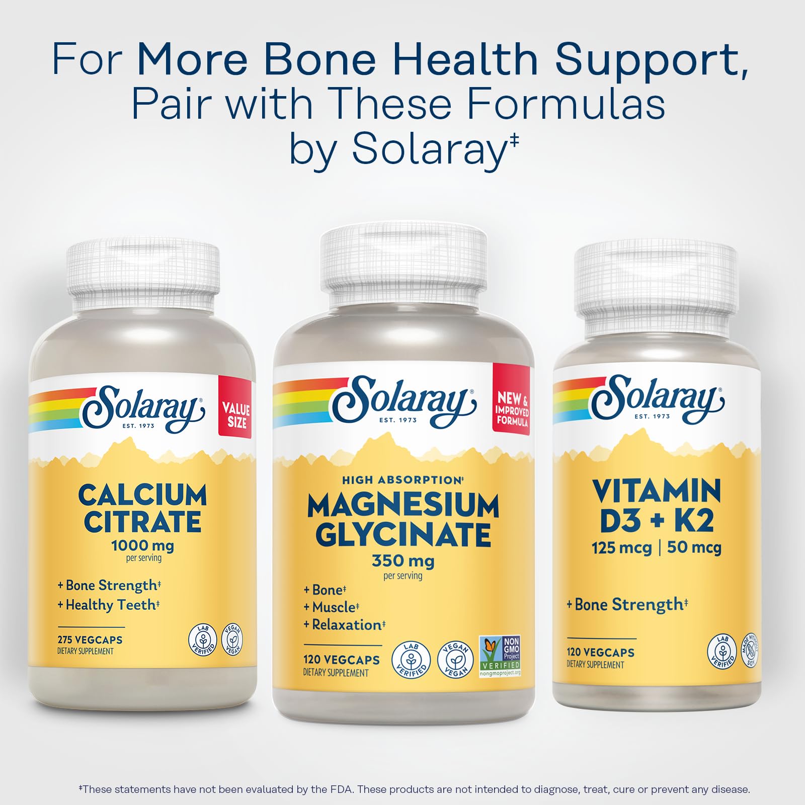 SOLARAY card promotes a 60-day money-back guarantee.