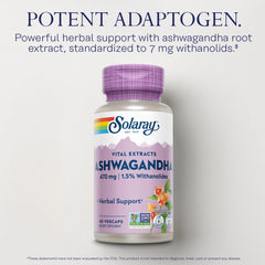 Non-GMO Project Verified, vegan ashwagandha capsules