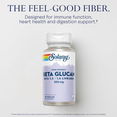 Heart health support with Beta Glucan fiber