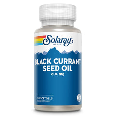 SOLARAY Black Currant Seed Oil 600 mg bottle