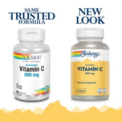 Close-up: Rose Hips and Acerola cherry sources in Vitamin C 800mg formula