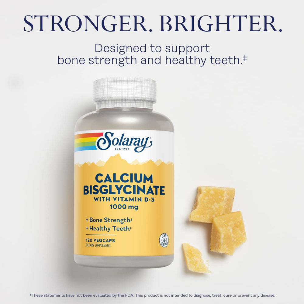 Calcium Bisglycinate supporting bones and teeth