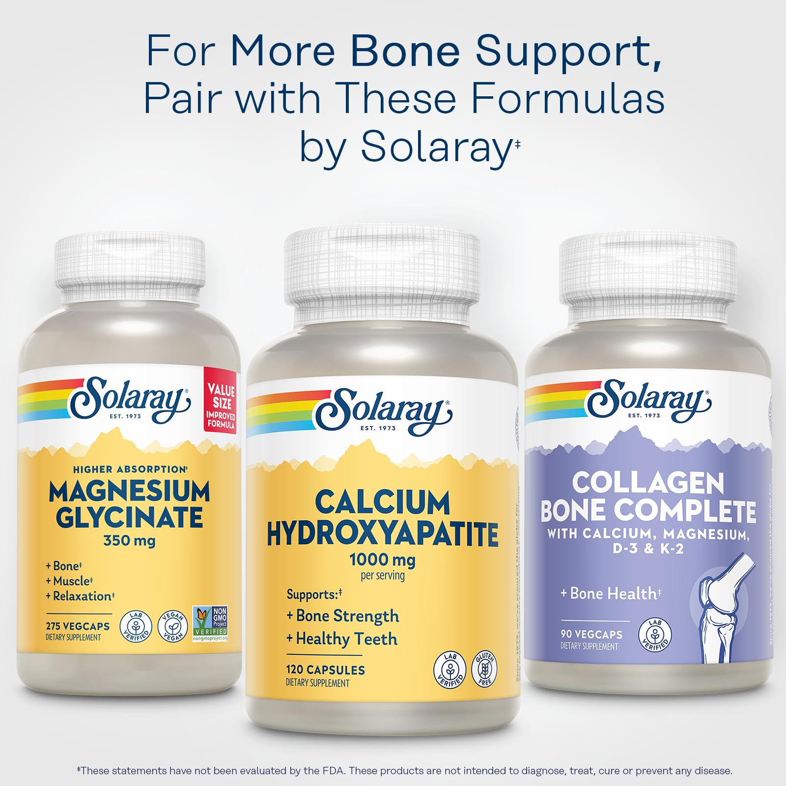 Back view of bottle label showing 120 capsules