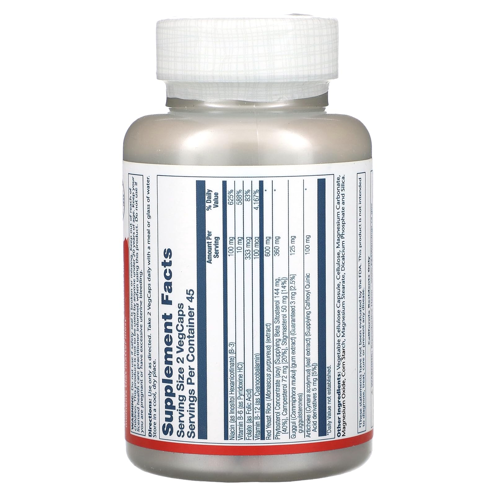 Close-up of CardioComplete ingredients: Red Yeast Rice, Guggul & Artichoke Extracts