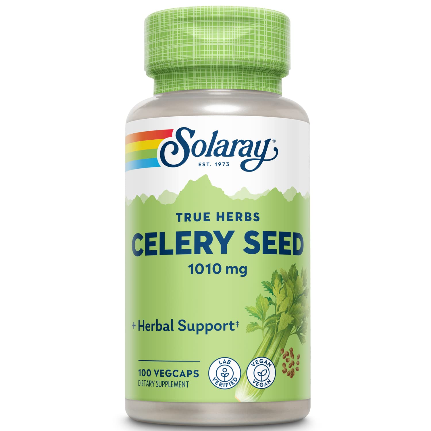Solaray Celery Seed 505mg bottle front