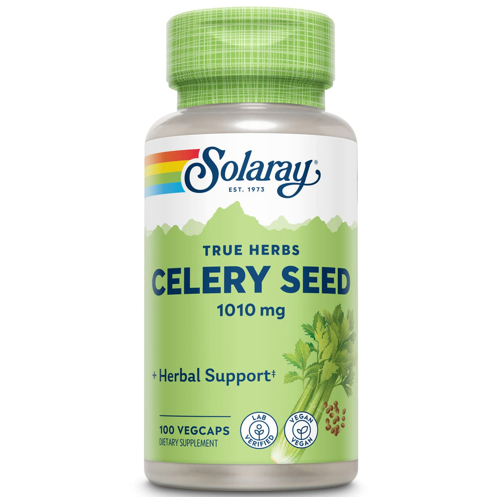 Solaray Celery Seed 505mg bottle front