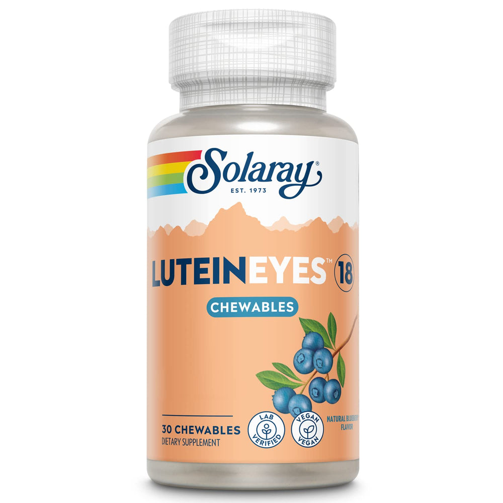 SOLARAY Lutein Eyes 18 bottle front label
