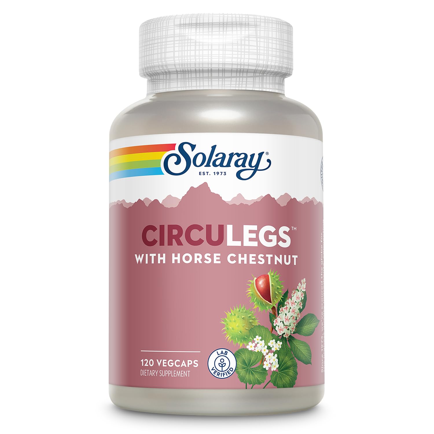 SOLARAY CircuLegs bottle with Horse Chestnut extract