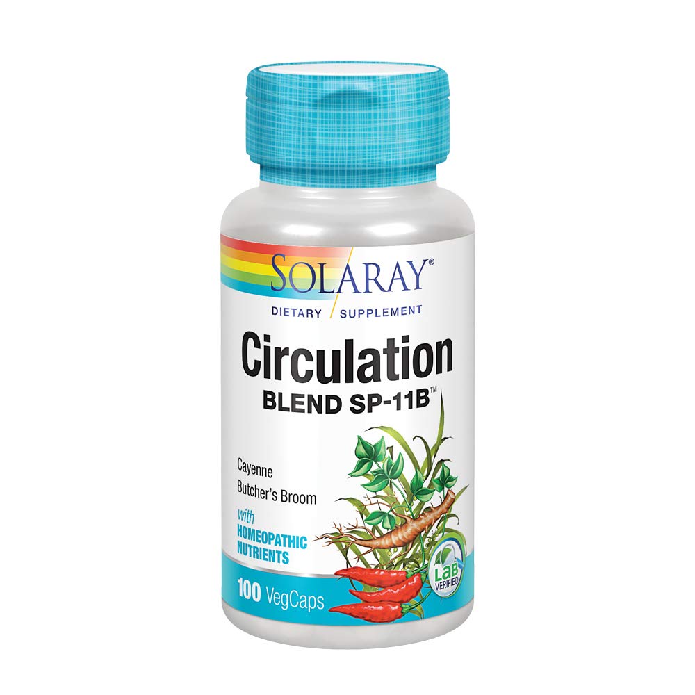 SOLARAY Circulation Blend SP-11B bottle and label