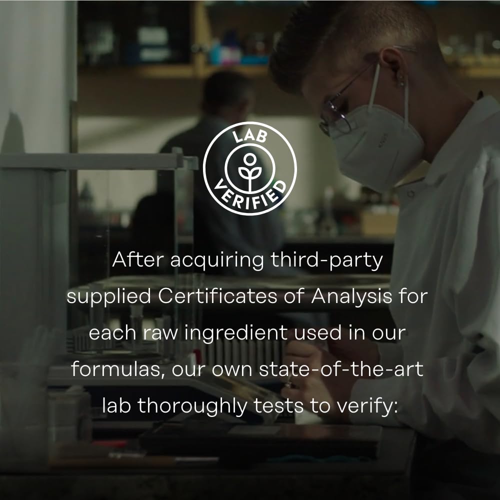 Nutrition facts panel showing 200 mg CoQ-10 Phytosome per capsule