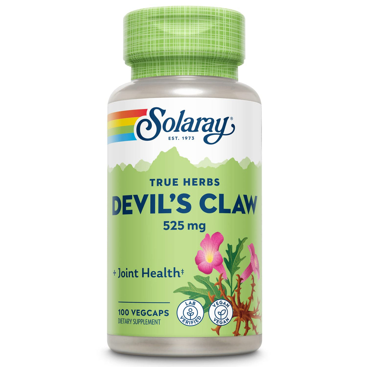 SOLARAY Devils Claw 525mg bottle