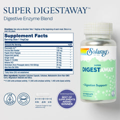 Label showing Pancreatin 4x and enzyme activity