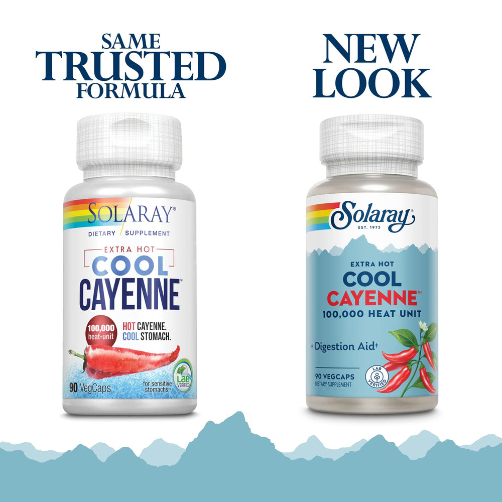 Bottle showing 90 VegCaps and 45 servings