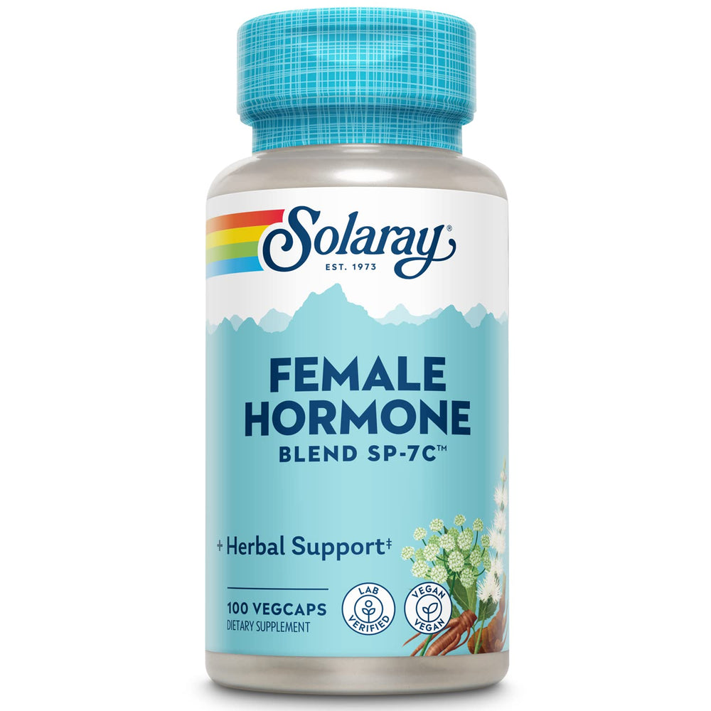 SOLARAY SP-7C Female Hormone Blend bottle with 100 VegCaps