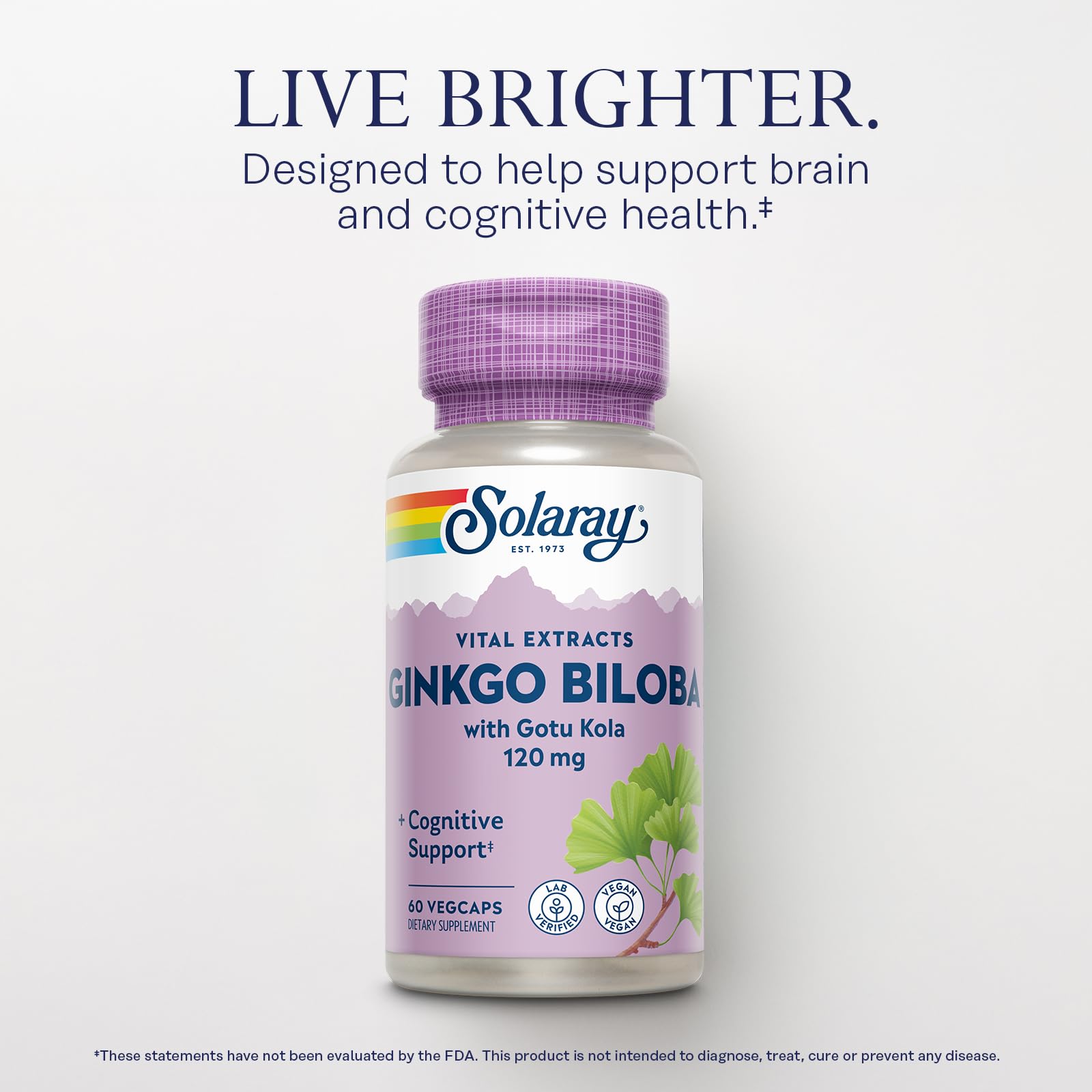 GMP-certified vegan supplement label on bottle