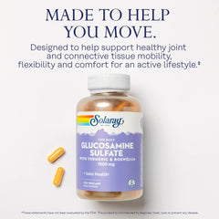 Glucosamine 1500 mg tablets close-up