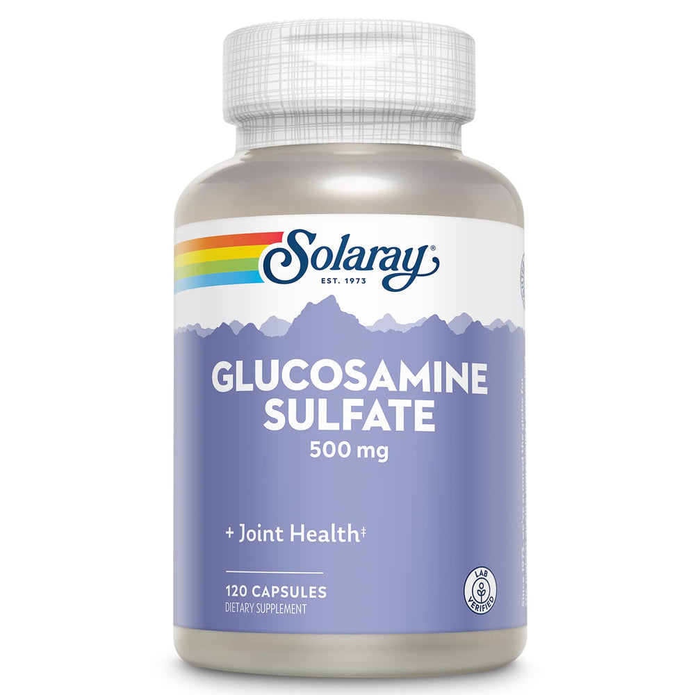 SOLARAY Glucosamine Sulfate 500 mg bottle