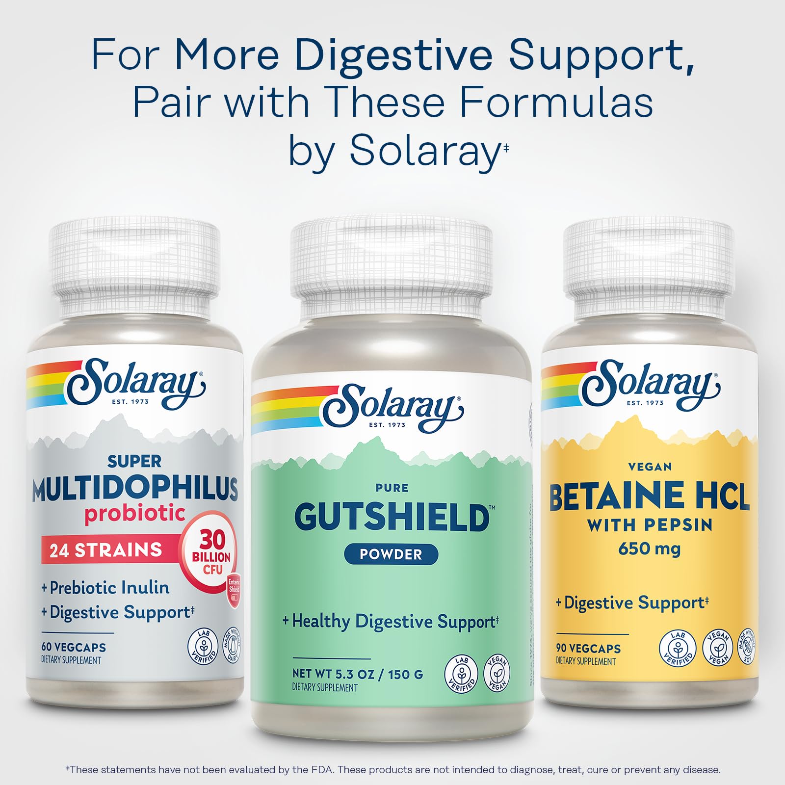 Brand promise: Non-GMO, vegan and lab-verified