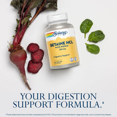 Digestive enzymes papain and glutamic acid supplement