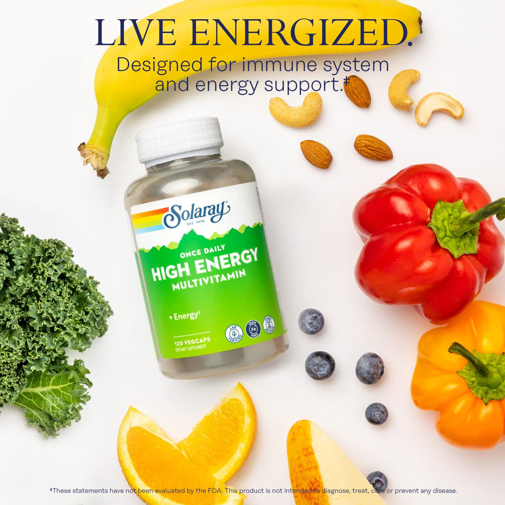 SOLARAY multivitamin bottle and packaging