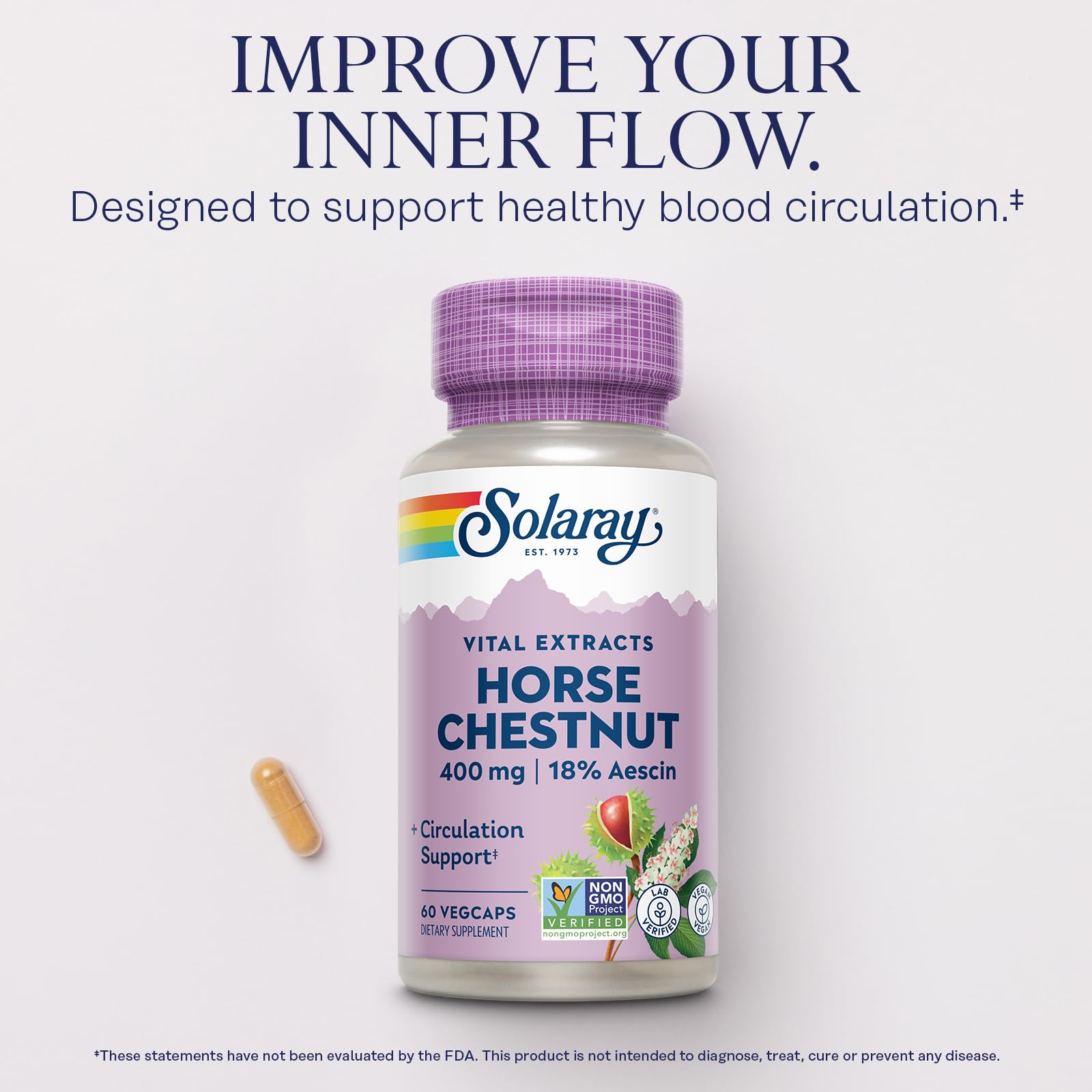 Butcher's Broom 55 mg included in the formula