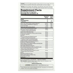 Bottle highlighting key ingredients: vitamin C, vitamin D, zinc and probiotics