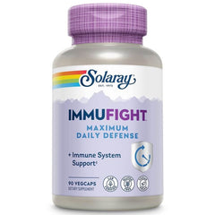 SOLARAY Immufight Maximum Daily Defense bottle on white background – hero image