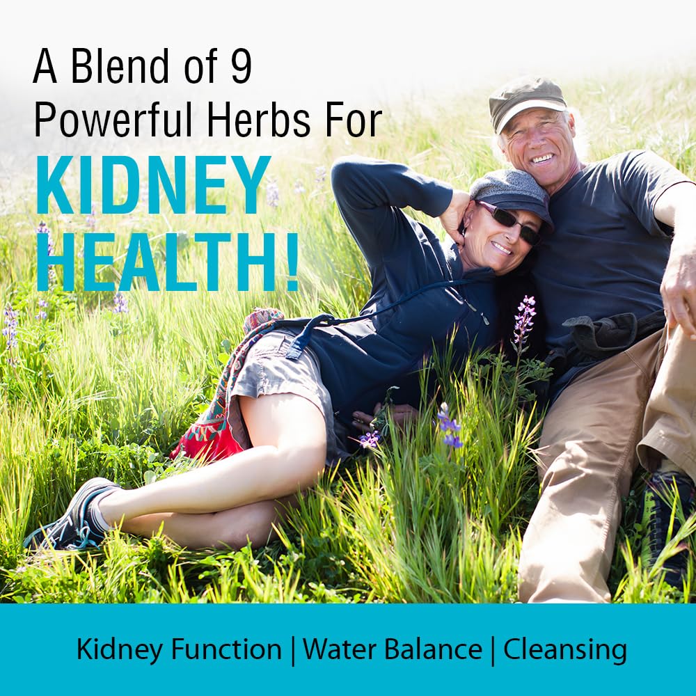 SOLARAY Kidney Blend SP-6 herbal blend ingredients, including corn silk and parsley, support daily wellness.