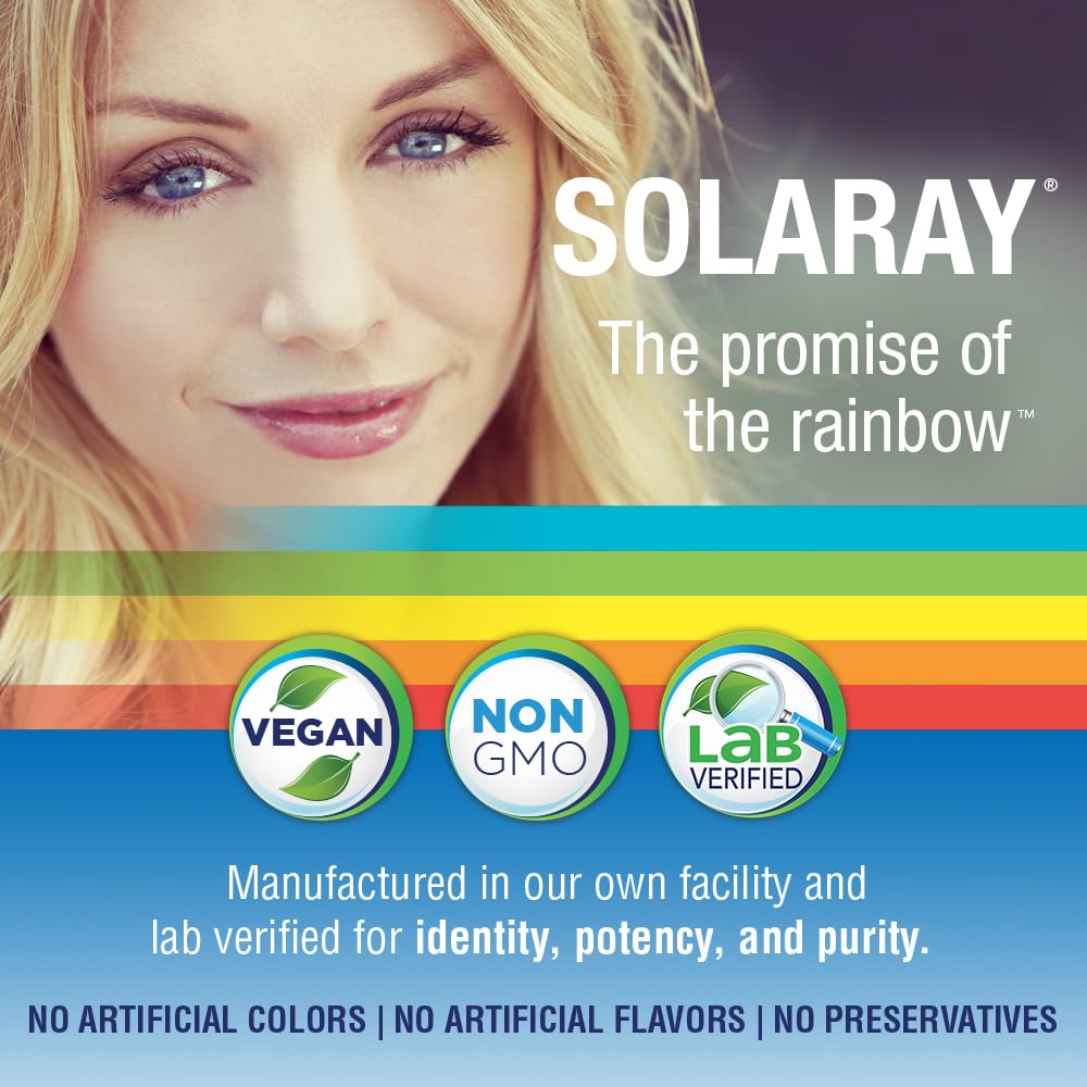 Close-up of SOLARAY Lutein Eyes bottle label