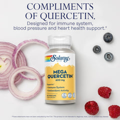 Quercetin with bioflavonoids illustration for immune and antioxidant support